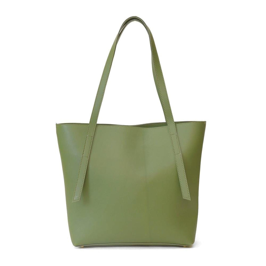 Nova PU Leather Casual Shoulder Bag, Green