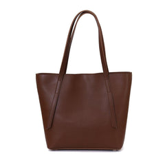 Nova PU Leather Casual Shoulder Bag, Brown