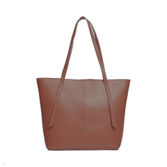 Nova PU Leather Casual Shoulder Bag, Brown