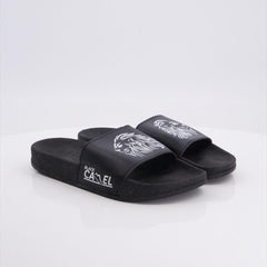 Black Camel Slipper (Cheetah Black-304 )