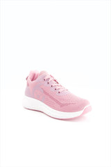 Ladies High Sole Sneakers 613, Pink