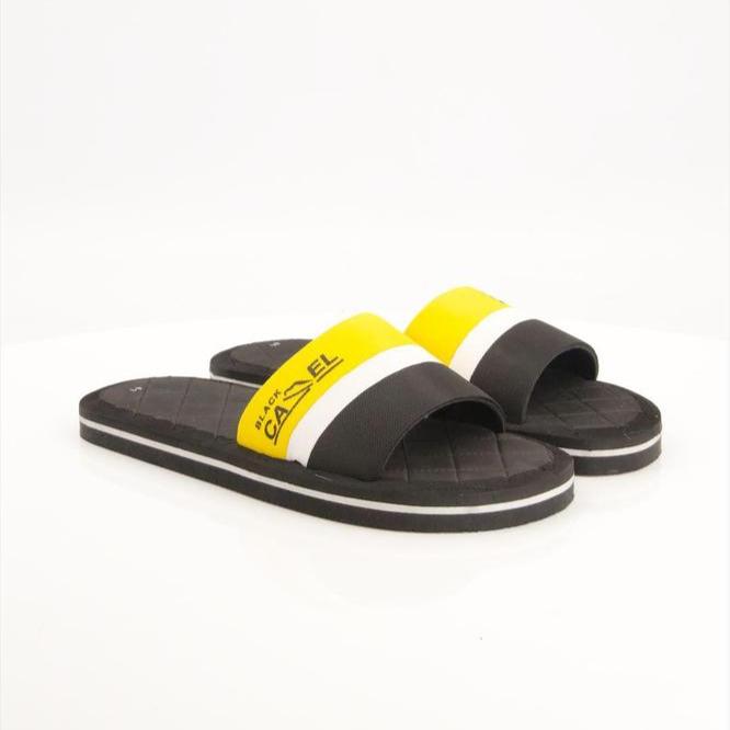 Black Camel 003 Comfort Slide - Yellow