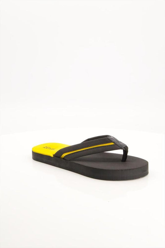 Black Camel 006 Comfort Flip Flop, Yellow