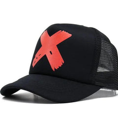 Deosai-red X Net Cap