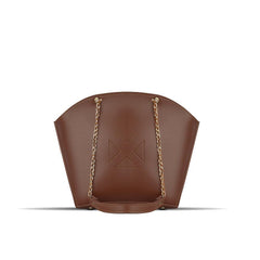 BagX - Claire Choco Brown PU Leather Totebag,  Choco