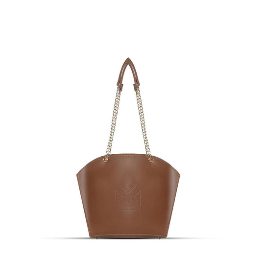 BagX - Claire Choco Brown PU Leather Totebag,  Choco