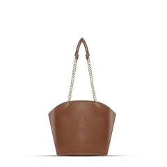 BagX - Claire Choco Brown PU Leather Totebag,  Choco