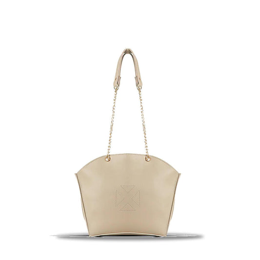 BagX - Claire Beige PU Leather Totebag, Beige