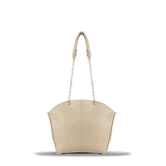 BagX - Claire Beige PU Leather Totebag, Beige