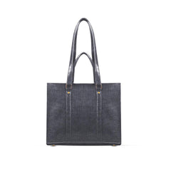 BagX - Zara 2 Pcs Grey PU Leather Totebag, Grey