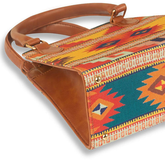 BagX - Mexicano PU Leather Handbag, Multicolor