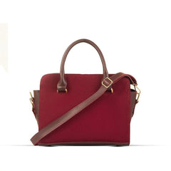 BagX - Urban Maroon PU Leather Shoulderbag, Maroon