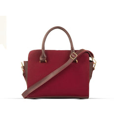 BagX - Urban Maroon PU Leather Shoulderbag, Maroon