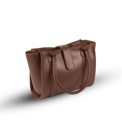 BagX - Coral Choco PU Leather Shoulderbag, Choco