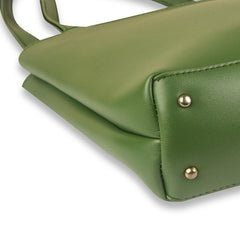 BagX - Stella Green PU Leather Shoulderbag, Green