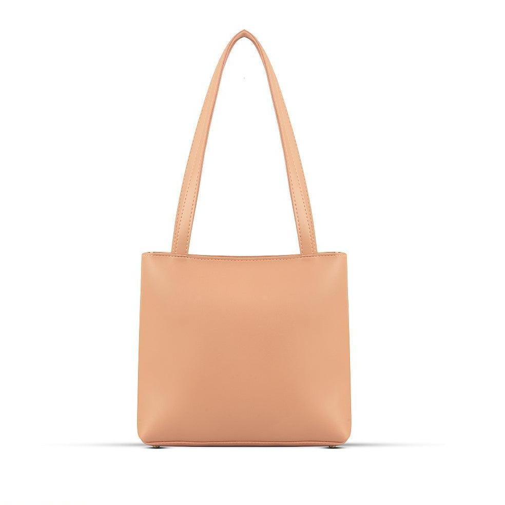 BagX - Stella Pink PU Leather Shoulderbag, Pink