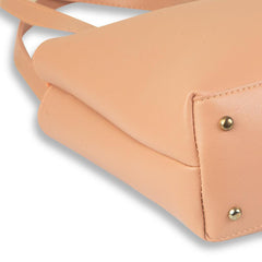 BagX - Stella Pink PU Leather Shoulderbag, Pink