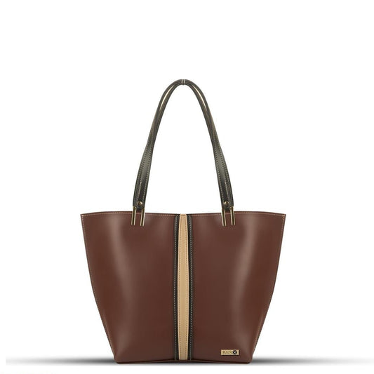 BagX - Celeste Choco PU Leather Totebag, Choco