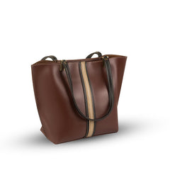 BagX - Celeste Choco PU Leather Totebag, Choco