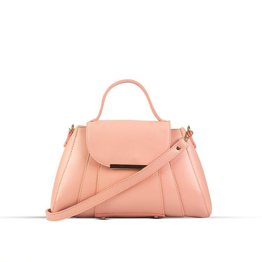 BagX - Opal Pink PU Leather Shoulderbag, Pink