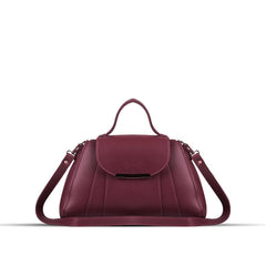 BagX - Opal Maroon PU Leather Shoulderbag, Maroon