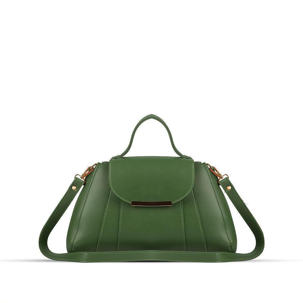 BagX - Opal Green PU Leather Shoulderbag, Green