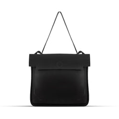 BagX - Aurora Black PU Leather Shoulderbag, Black