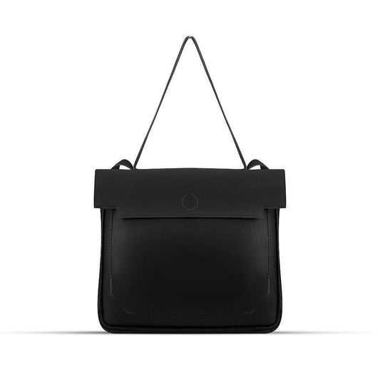 BagX - Aurora Black PU Leather Shoulderbag, Black