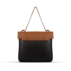 BagX - Aurora Brown PU Leather Shoulderbag, Brown