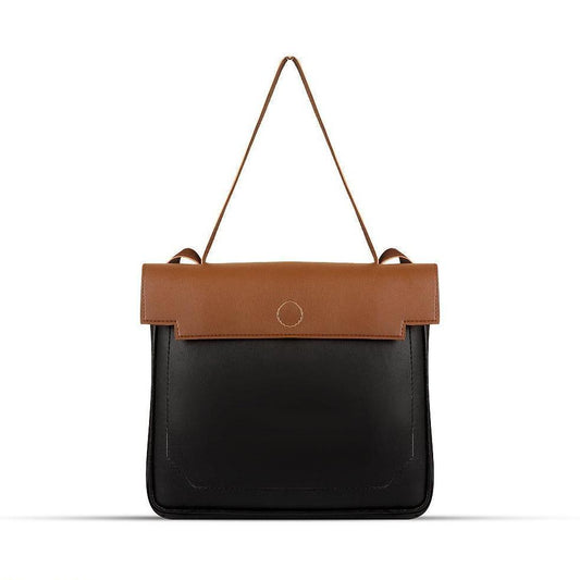 BagX - Aurora Brown PU Leather Shoulderbag, Brown