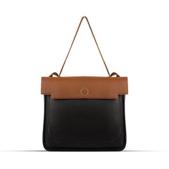 BagX - Aurora Brown PU Leather Shoulderbag, Brown