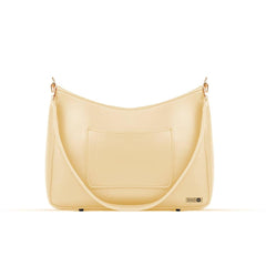 BagX - Decide Beige PU Leather Shoulderbag, Beige