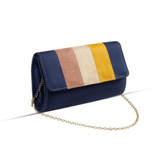 BagX - Kiwi Blue PU Leather Clutch, Blue