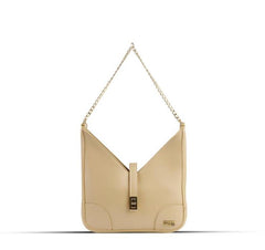 BagX - Sonnet Beige PU Leather Shoulderbag, Beige