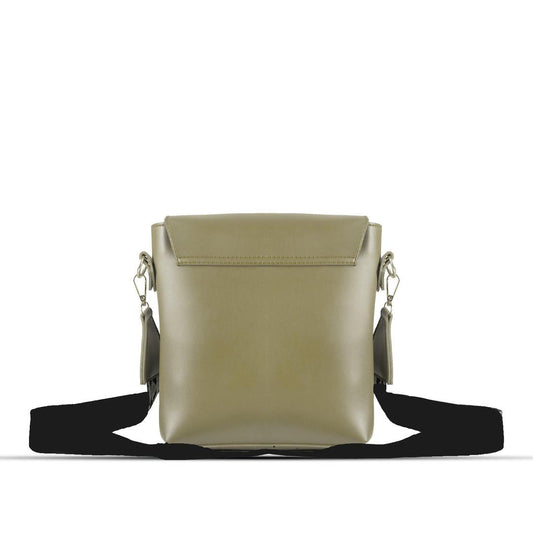 BagX - Quest Beige PU Leather Crossbody, Beige