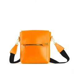 BagX - Quest Yellow PU Leather Crossbody, Yellow