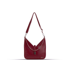 BagX - Sonnet Maroon PU Leather Shoulderbag, Maroon