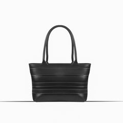 BagX - Poppy Black PU Leather Shoulderbag, Black