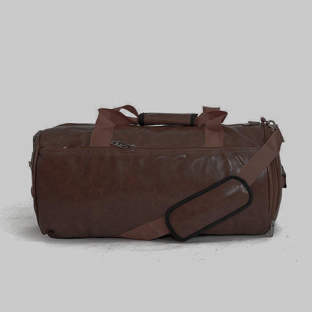 BagX - Zorro Duffel Choco PU Leather Duffelbag, Choco