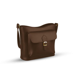 BagX - Coco Choco PU Leather Shoulderbag, Choco