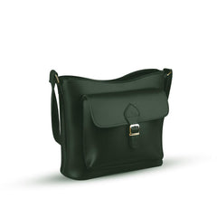 BagX - Coco Green PU Leather Shoulderbag, Green