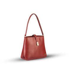 BagX- Marigold Maroon  PU Leather Handbag, Maroon