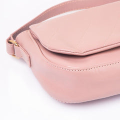 Bag X-Dune Pink Flap Style PU Leather Handbag