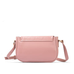 Bag X-Dune Pink Flap Style PU Leather Handbag