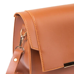 Bag X-Blaze Brown PU Leather Handbag