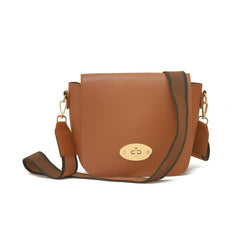 Bag X-Pu Leather X Side Brown