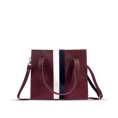 Bag X-Pu Leather Baku Shoulder Bag Maroon