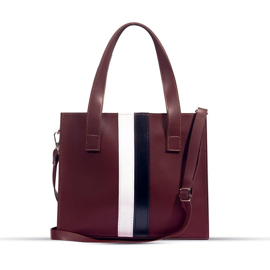 Bag X-Pu Leather Baku Shoulder Bag Maroon