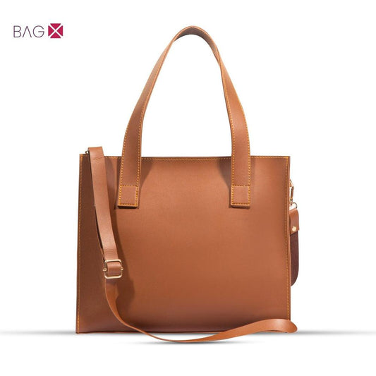 Bag X-Pu Leather Baku Shoulder Bag Brown