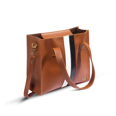 Bag X-Pu Leather Baku Shoulder Bag Brown